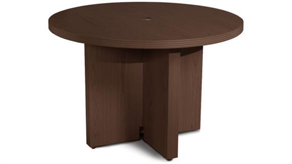 Conference Tables Mayline Office Furniture 42" Round Conference Table