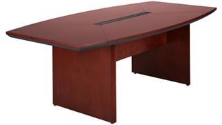 Conference Tables Mayline Office Furniture 7ft Boat Shaped Conference Table