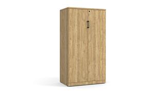Storage Cabinets WFB Designs 66in H Storage Cabinet with Laminate Doors