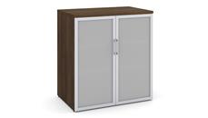Storage Cabinets WFB Designs 37in H Storage Cabinet with Glass Doors