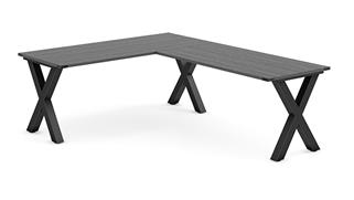 L Shaped Desks WFB Designs 72in x 78in L-Desk