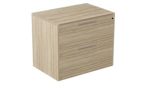 File Cabinets Lateral WFB Designs 2 Drawer Lateral File - 36in W