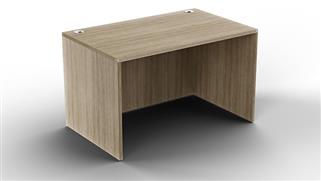 Executive Desks WFB Designs 48in x 24in Desk w/ Straight Front Laminate Modesty Panel