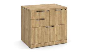 File Cabinets Lateral WFB Designs 31in W Combo Lateral File