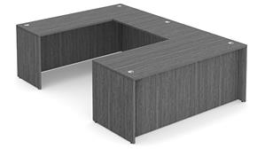 U Shaped Desks WFB Designs 72in W x 107in D, 47in Bridge, U-Desk Shell Only