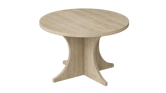 36in Round Meeting Table w/ Curve Base