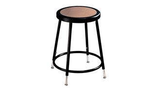 Counter Stools National Public Seating 19"-27" Adjustable Height Stool