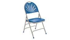 Folding Chairs National Public Seating Fan Back Polyfold Chair