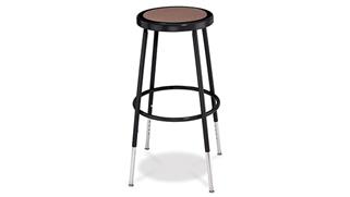 Counter Stools National Public Seating 25in-33in Adjustable Height Stool