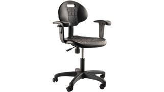 Drafting Stools National Public Seating Height Adjustable Task Chair with Arms