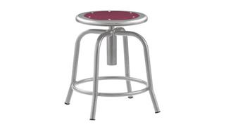 Drafting Stools National Public Seating Adjustable Height Stool With Metal Seat