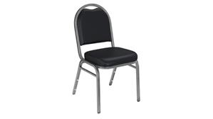 Stacking Chairs National Public Seating Dome Back Vinyl Stack Chair