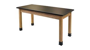 Science & Lab Tables National Public Seating 24in x 6ft Science Table