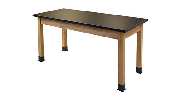 Science & Lab Tables National Public Seating 24" x 48" Science Table