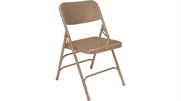 Premium All-Steel Triple Brace Double Hinge Folding Chair