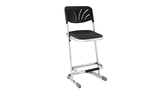 24in Stool with Blow Molded Seat and Back