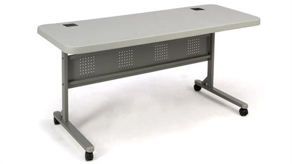 6ft x 24in Flip and Store Training Table