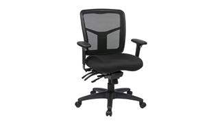 Office Chairs WFB Designs Mesh Mid Back Multi Function Office Chair w/ Seat Slider