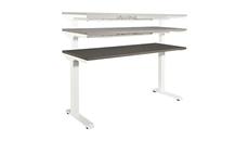 Standing Height Desks WFB Designs 48in x 24in Height Adjustable Desk with 2 Stage Motor