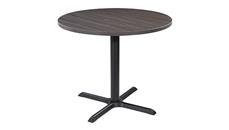 Conference Tables WFB Designs 36in Round Table with Black Metal Base - Standard Height