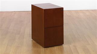 File Cabinets Vertical WFB Designs 24in D File File Under Desk Wood Veneer Pedestal