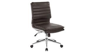 Office Chairs WFB Designs Armless Mid Back Manager Chair