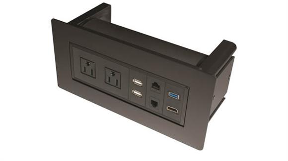 Desk Accessories Office Source Optional Power Grommet