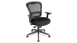Office Chairs Office Source Mesh Back Chair with Fabric Seat