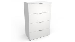 File Cabinets Lateral Office Source 4 Drawer Lateral File