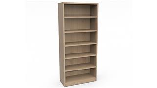 Bookcases Office Source 72in High Open Bookcase