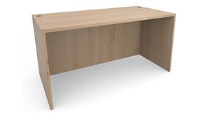 Executive Desks Office Source 66in W x 30in D Desk Shell
