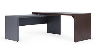 L Shaped Desks Office Source 72in x 71in L-Shape Reversible Desk