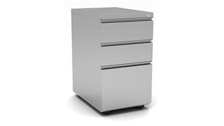 File Cabinets Vertical Office Source 3 Drawer Metal Pedestal