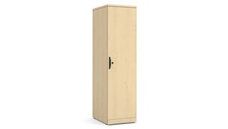 Storage Cabinets Office Source Personal Storage Tower with Laminate Wood Doors