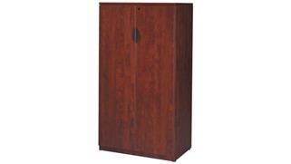 Storage Cabinets Office Source 66" High Laminate Wood Door Storage Cabinet
