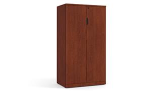 Storage Cabinets Office Source 66in High Laminate Wood Door Storage Cabinet