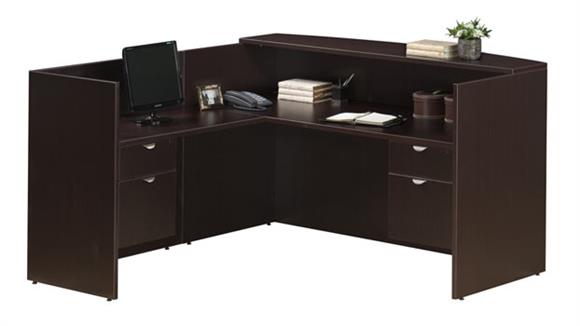 Reception Desks Office Source L Shaped Reception Desk