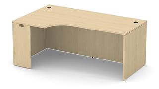Office Credenzas Office Source 72in Credenza Shell with Left Extension