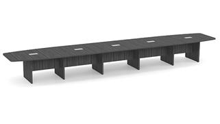 Conference Tables Office Source 22ft Boat Shaped Slab Base Conference Table