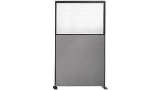 Office Panels & Partitions Office Source 66"H x 30" W Opaque View Through Upholstered Panel