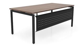 Writing Desks Office Source 72in x 36in OnTask Table Desk with Modesty Panel
