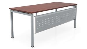 Writing Desks Office Source 60in x 30in OnTask Table Desk with Modesty Panel