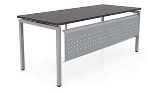 Writing Desks Office Source 66in x 30in OnTask Table Desk with Modesty Panel