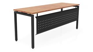 Writing Desks Office Source 60" x 24" OnTask Table Desk with Modesty Panel