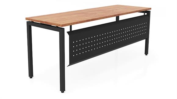 Writing Desks Office Source 60" x 24" OnTask Table Desk with Modesty Panel