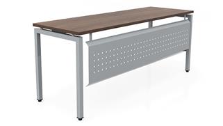 Writing Desks Office Source 72in x 24in OnTask Table Desk with Modesty Panel