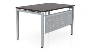 Writing Desks Office Source 48" x 30" OnTask Table Desk with Modesty Panel