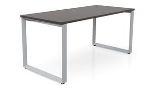 Executive Desks Office Source 72in x 36in Beveled Loop Leg Desk