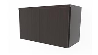 Hutches Office Source 31in Wall Mount Hutch w/ 2 Laminate Doors
