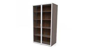 Storage Cabinets Office Source 65-1/2in H Glass Door Storage Cabinet